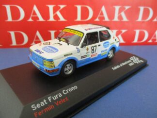 Die cast 1/43 Modellino Auto Seat Fura Crono Rally Subida al Montseny 1983