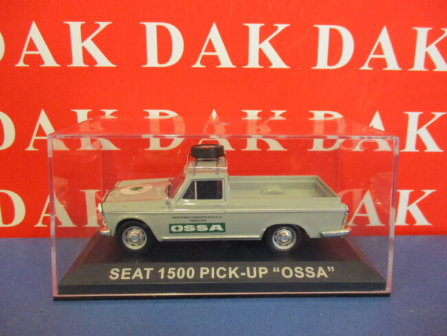 Die cast 1/43 Modellino Auto Seat 1500 Pick-Up Moto Ossa - immagine 4