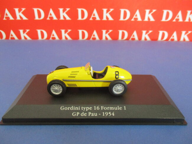 Die cast 1/43 Modellino Auto F1 Simca-Gordini Type 16 GP Pau 1954 A. Pillette