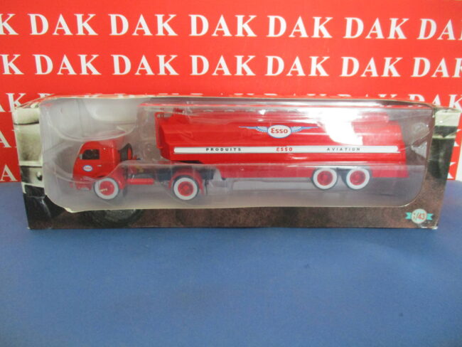 Die cast 1/43 Modellino Camion Truck Somua JL 17 Cisterna Esso 1950 - immagine 10