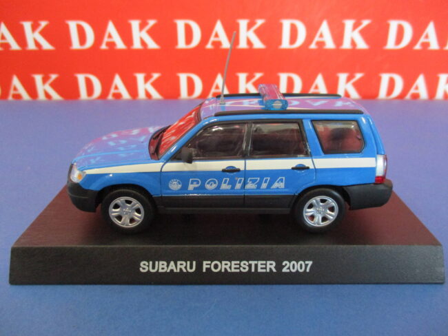 Die cast 1/43 Modellino Auto Polizia Police Subaru Forester 2007