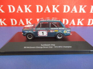 Die cast 1/43 Modellino Auto Sunbeam Imp BTCC 1972 B. McGovern