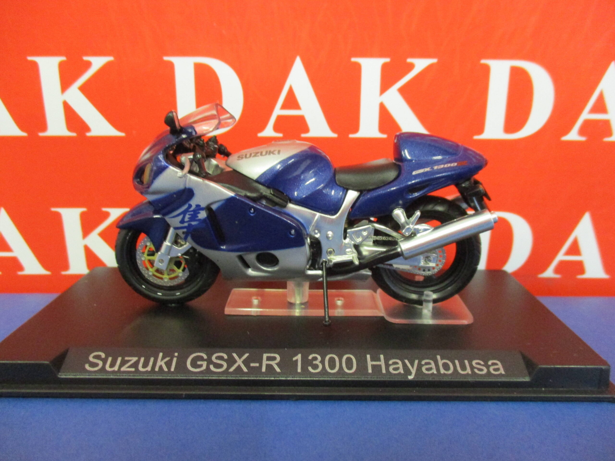 Die cast 1 24 Modellino Moto Suzuki GSX R 1300 Hayabusa