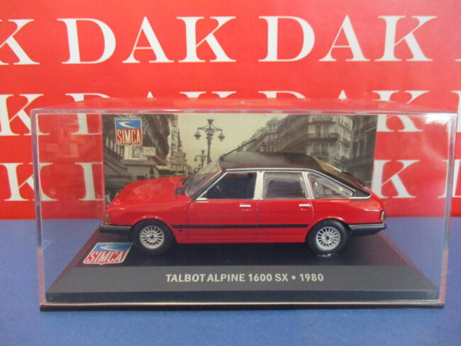 Die cast 1/43 Modellino Auto Talbot Alpine 1600 SX 1980 - immagine 4