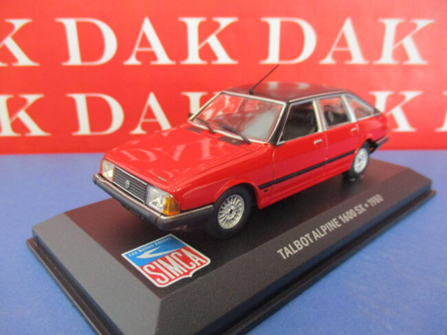 Die cast 1/43 Modellino Auto Talbot Alpine 1600 SX 1980 - immagine 2