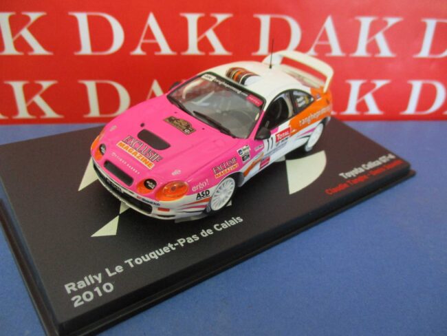 Die cast 1/43 Modellino Auto Toyota Celica GT4 Le Touque Pas de Calais 2010 - immagine 2