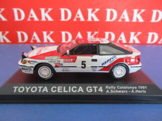 Die cast 1/43 Modellino Auto Toyota Celica GT4 Rally Catalunya 1991 A. Schwarz