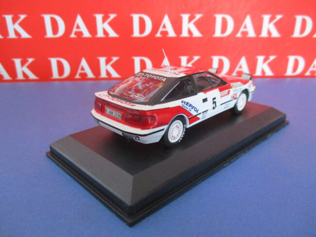 Die cast 1/43 Modellino Auto Toyota Celica GT4 Rally Catalunya 1991 A. Schwarz - immagine 3