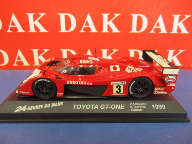 Die cast 1/43 Modellino Auto Toyota GT-One 24H Le Mans 1999 U. Katayama - immagine 2