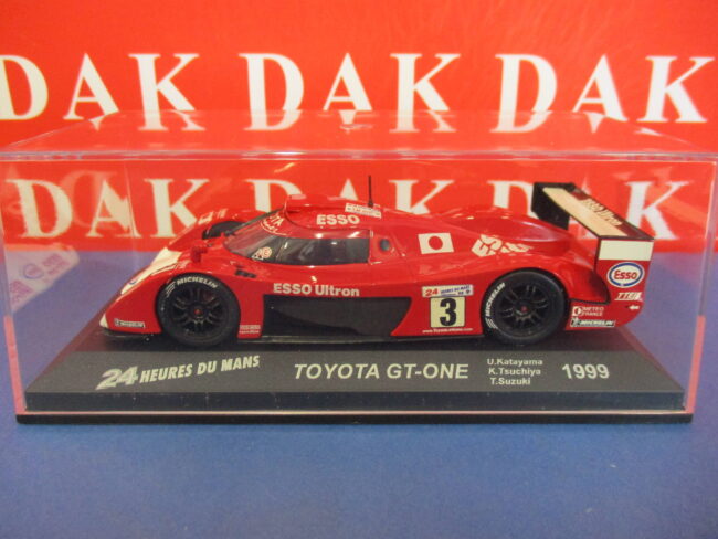 Die cast 1/43 Modellino Auto Toyota GT-One 24H Le Mans 1999 U. Katayama - immagine 4