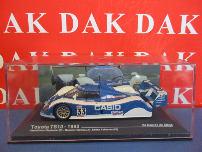 Die cast 1/43 Modellino Auto Toyota TS10 24H Le Mans 1992 - immagine 4