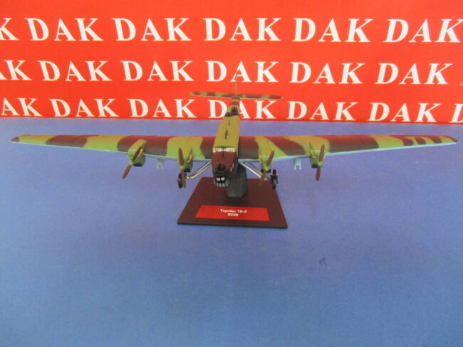 Die cast 1/144 Modellino Aereo Aircraft Tupolev TB-3 URSS - immagine 3