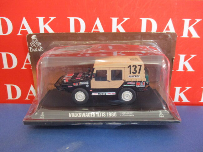 Die cast 1/43 Modellino Auto Volkswagen Iltis Rally Paris Dakar 1980 - immagine 4
