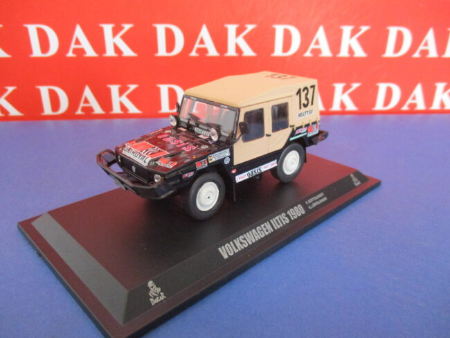 Die cast 1/43 Modellino Auto Volkswagen Iltis Rally Paris Dakar 1980 - immagine 2