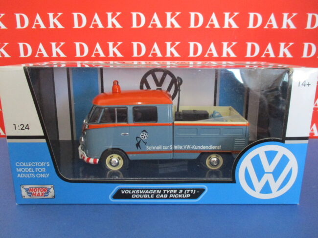 Die Cast 1/24 modellino Furgone Volkswagen T1 Servizio Assistenza Clienti - immagine 5