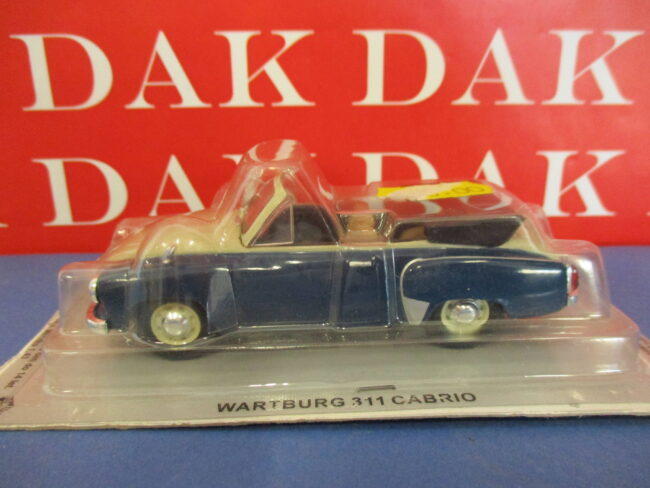 Die cast 1/43 Modellino Auto Wartburg 311 Cabrio by IST - immagine 4