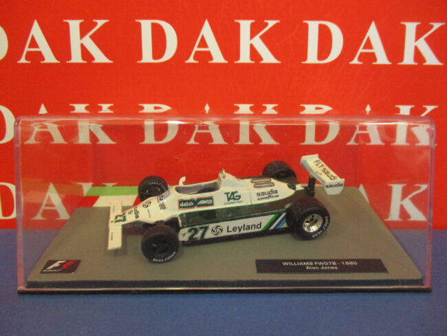 Die cast 1/43 Modellino Auto F1 Williams FW07B 1980 A. Jones - immagine 4