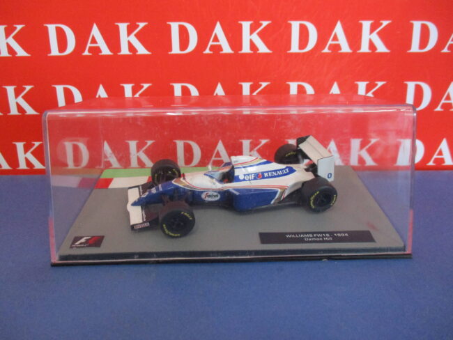 Die cast 1/43 Modellino Auto F1 Williams FW16 1994 D. Hill - immagine 4