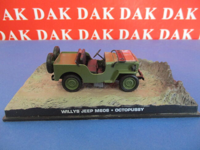 Die cast 1/43 Modellino Auto 007 James Bond Willys Jeep M606 - Octopussy