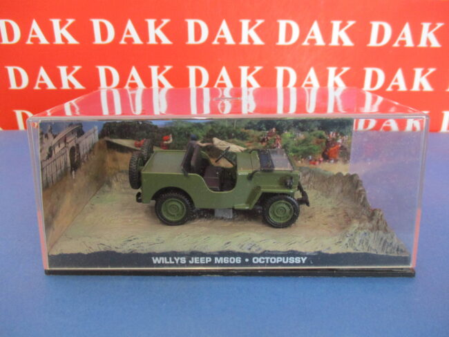 Die cast 1/43 Modellino Auto 007 James Bond Willys Jeep M606 - Octopussy - immagine 6