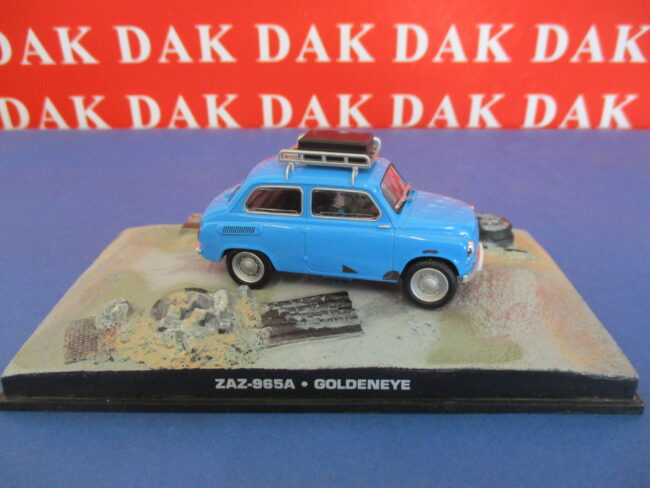 Die cast 1/43 Modellino Auto 007 James Bond Zaz 965A Goldeneye