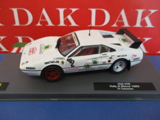 Die cast 1/43 Modellino Auto Ferrari 308 GTB Rally Monza 1983 H. Toivonen