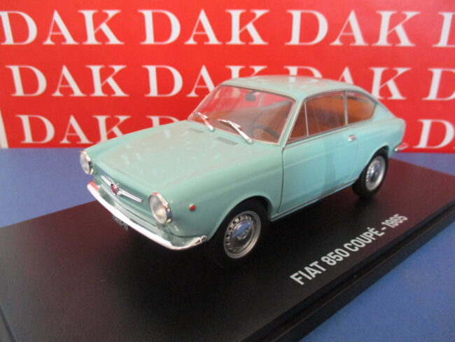 Die cast 1/24 Modellino Auto Fiat 850 Coupe 1965 - immagine 2