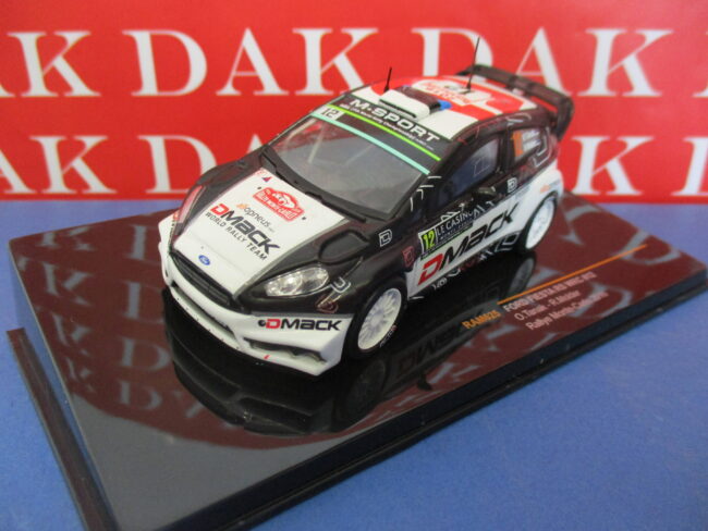 Die cast 1/43 Modellino Auto Ford Fiesta RS WRC Rally Monte Carlo 2016 O. Tanak - immagine 2