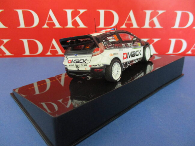 Die cast 1/43 Modellino Auto Ford Fiesta RS WRC Rally Monte Carlo 2016 O. Tanak - immagine 3