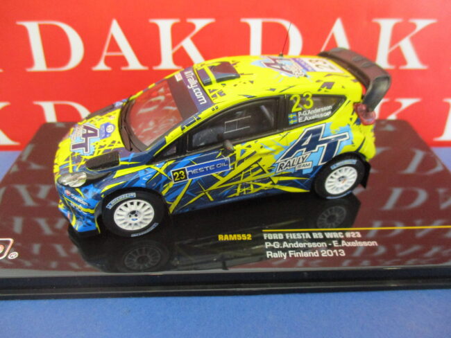 Die cast 1/43 Modellino Auto Ford Fiesta RS WRC Rally Finland 2013 P-G. Anderson - immagine 2