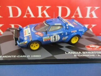 Die cast 1/43 Modellino Auto Lancia Stratos HF Rally Monte Carlo 1980 B.Darniche