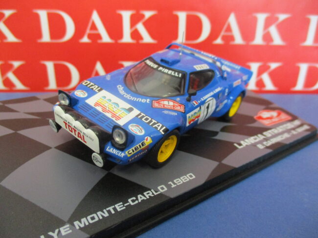 Die cast 1/43 Modellino Auto Lancia Stratos HF Rally Monte Carlo 1980 B.Darniche - immagine 2