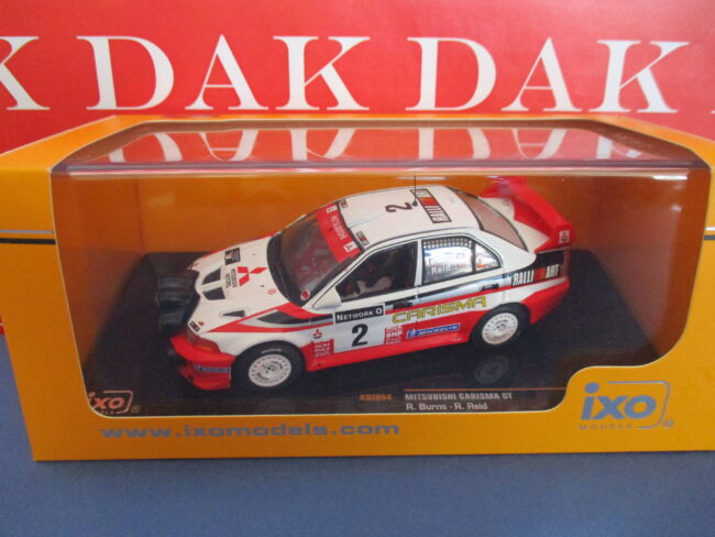 Die cast 1/43 Modellino Auto Mitsubishi Carisma GT Rally GB 1998 R. Burns by Ixo - immagine 5