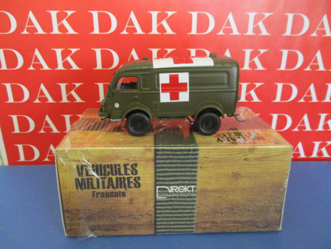 Die cast 1/43 Modellino Furgone Ambulanza Renault R 2087 1950 - immagine 4