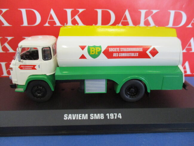 Die cast 1/43 Modellino Camion Truck Saviem SM8 Cisterna BP 1974 - immagine 2