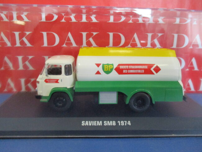 Die cast 1/43 Modellino Camion Truck Saviem SM8 Cisterna BP 1974 - immagine 4