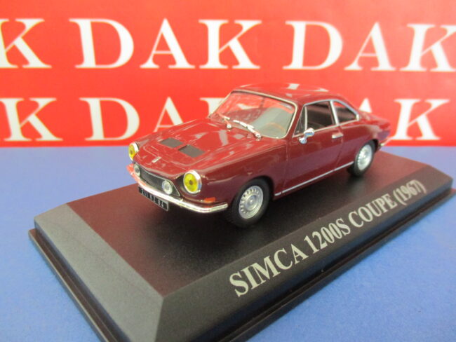 Die cast 1/43 Modellino Auto Simca 1200S Coupe 1967 - immagine 2