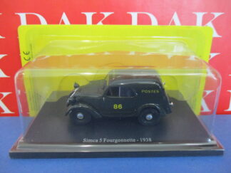 Die cast 1/43 Modellino Auto Simca 5 Furgonata - Topolino A - 1938