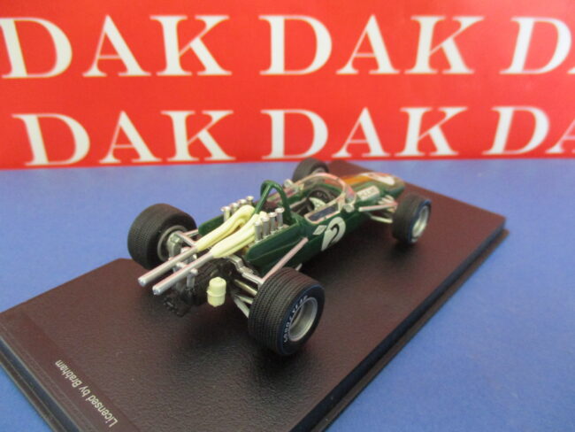 Die cast 1/43 Modellino Auto F1 Brabham Repco BT 24 - 1967 Denis Hulme - immagine 3
