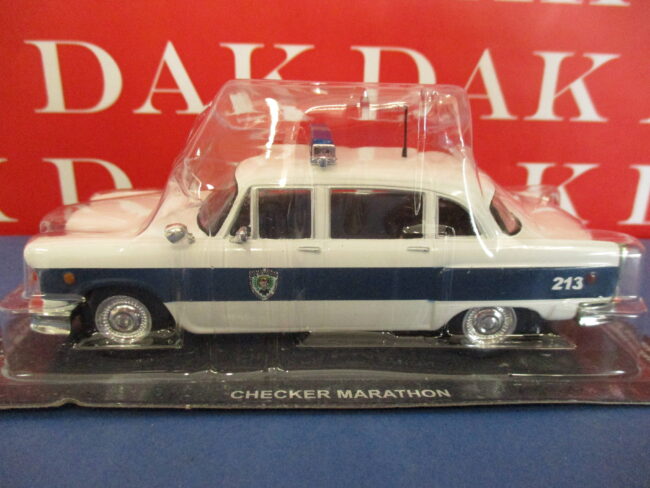 Die cast 1/43 Modellino Auto Polizia Police Checker Marathon Exter USA - immagine 4