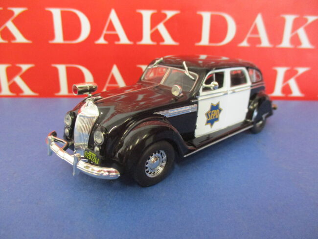 Die cast 1/43 Modellino Auto Polizia Police Chrysler Airflow San Franscisco - immagine 2