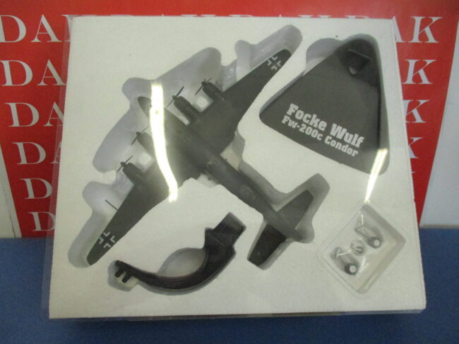 Die cast 1/144 Modellino Aereo Aircraft Focke Wulf Fw-200c Condor Bordeaux 1940 - immagine 4