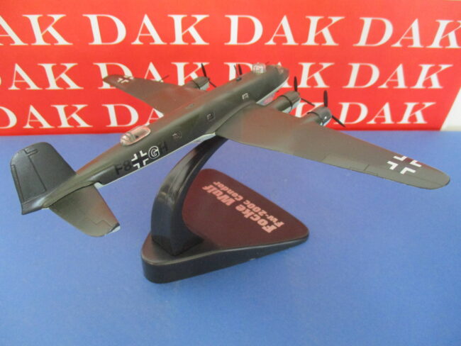 Die cast 1/144 Modellino Aereo Aircraft Focke Wulf Fw-200c Condor Bordeaux 1940 - immagine 3