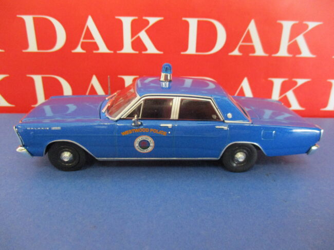 Die cast 1/43 Modellino Auto Polizia Police Ford Galaxie 500 Westwood USA