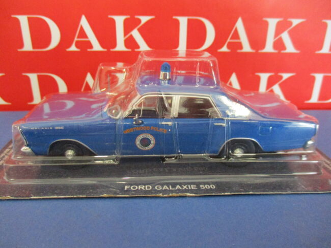 Die cast 1/43 Modellino Auto Polizia Police Ford Galaxie 500 Westwood USA - immagine 4