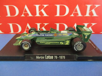 Die cast 1/43 Modellino Auto F1 Lotus 79 Martini 1979 Carlos Reutmann