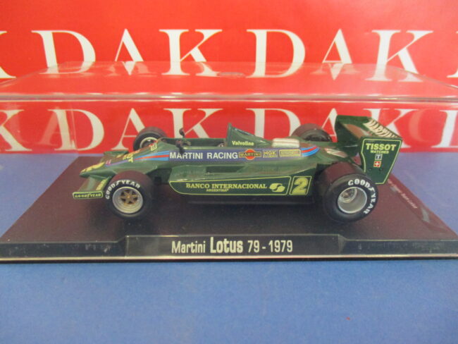 Die cast 1/43 Modellino Auto F1 Lotus 79 Martini 1979 Carlos Reutmann - immagine 4