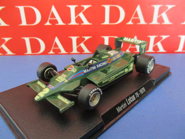 Die cast 1/43 Modellino Auto F1 Lotus 79 Martini 1979 Carlos Reutmann - immagine 2