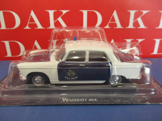 Die cast 1/43 Modellino Auto Polizia Police B.S.A Peugeot 404 - immagine 4