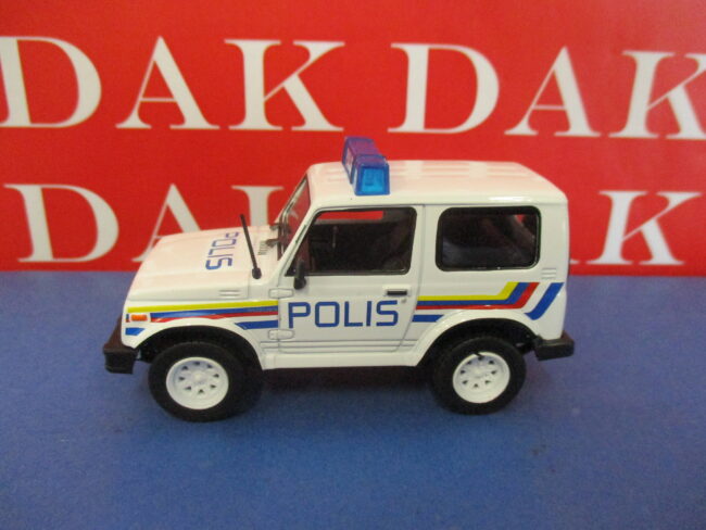 Die cast 1/43 Modellino Auto Polizia Police Suzuki Samurai Malesia